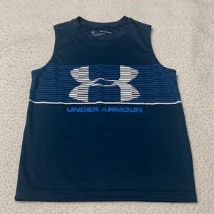 Boys Under Armour Tank, EUC, Size YXS